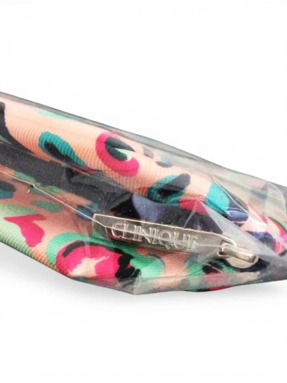 Clinique 3‑Pc Gift Set – 2 Love Pop #13 Lipsticks + Cheetah Bag - NWT - Picture 5 of 13